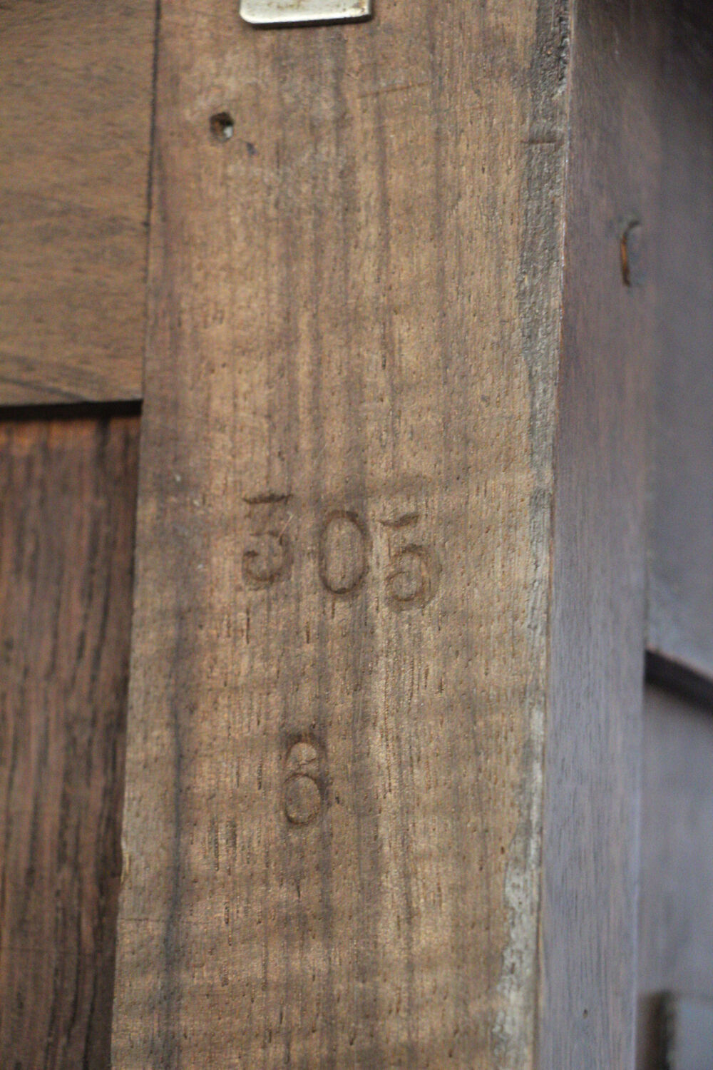 Solid oak wardrobe 1940