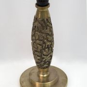 Pair of Luciano Frigerio Mid-Century Modern Italian Bronze Table Lamps, 70