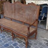 Bench Regency in beech. Time: 19th