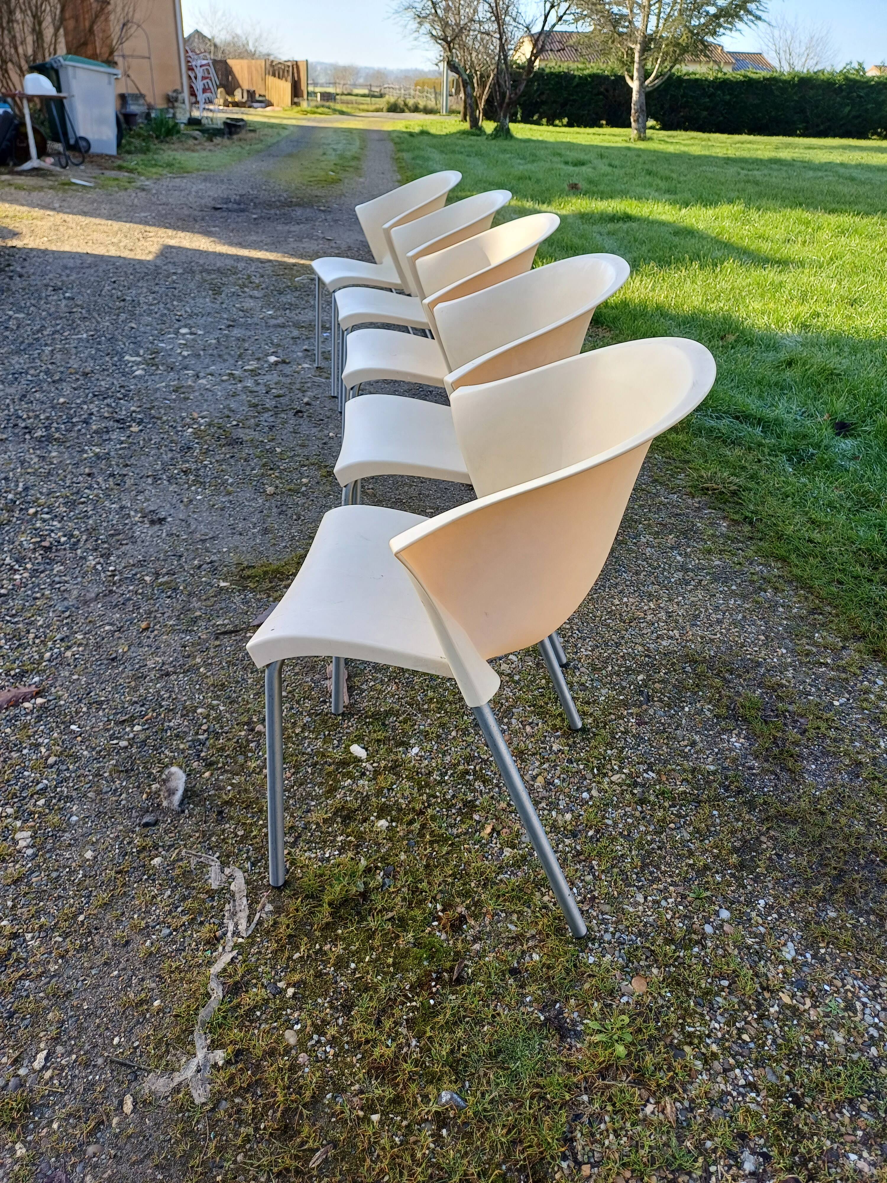 Set of 5 Marco Maran "Blablabla" armchairs