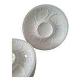 6 Limoges oyster plates