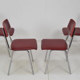 Set of four chairs, Czechoslovakia, 1970s.