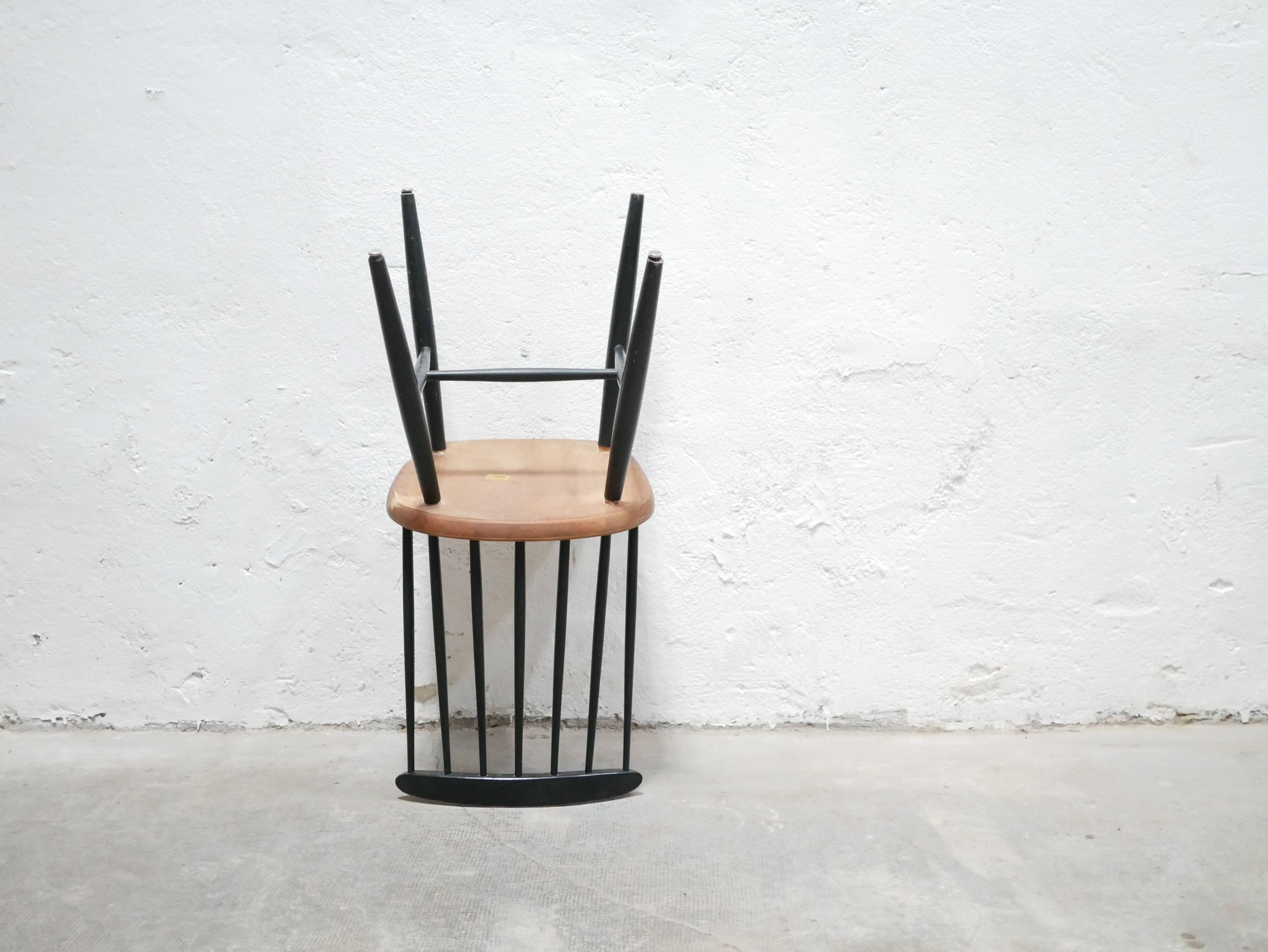 Chaise vintage en bois éditée par Stol Kamnik