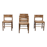 4 Dordogne chairs from the 60s, Robert Sentou