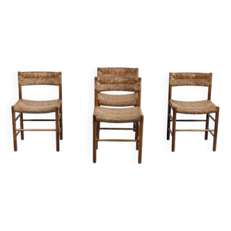 4 chaises dordogne années 60' robert sentou