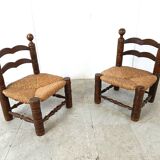 children chairs, set of 2, 1960s