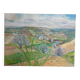 Spring landscape, Puy de Dôme, signed Maurice Bouillot, 1972
