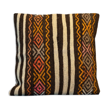 Traditional turkish kilim cushion cover- scatter cushion