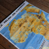 School map poster vintage Africa edition MDI