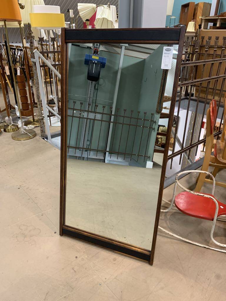 Scandinavian rosewood mirror, Sweden, 1960 - 115x57cm