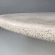 Peter Draenert Finale "1790" travertine coffee table, Germany, 1970s