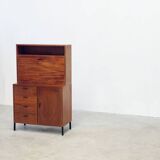 Vintage teak cabinet or secretaire by Simpla Lux