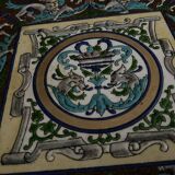 Faience tile and enamels, creil and montereau