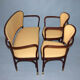 Antique sofa set Kohn No.717, design by Gustav Siegel