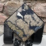 Art Deco wrought iron mirror