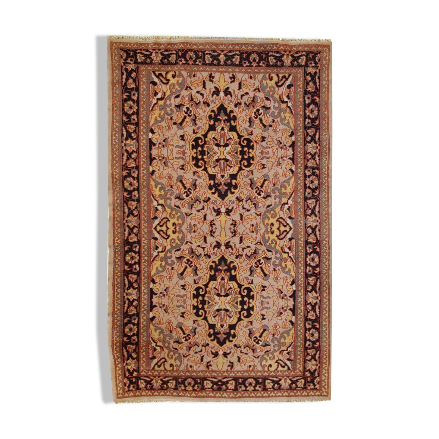 Pakistani carpet Lahore handmade 95cm x 154cm 1970