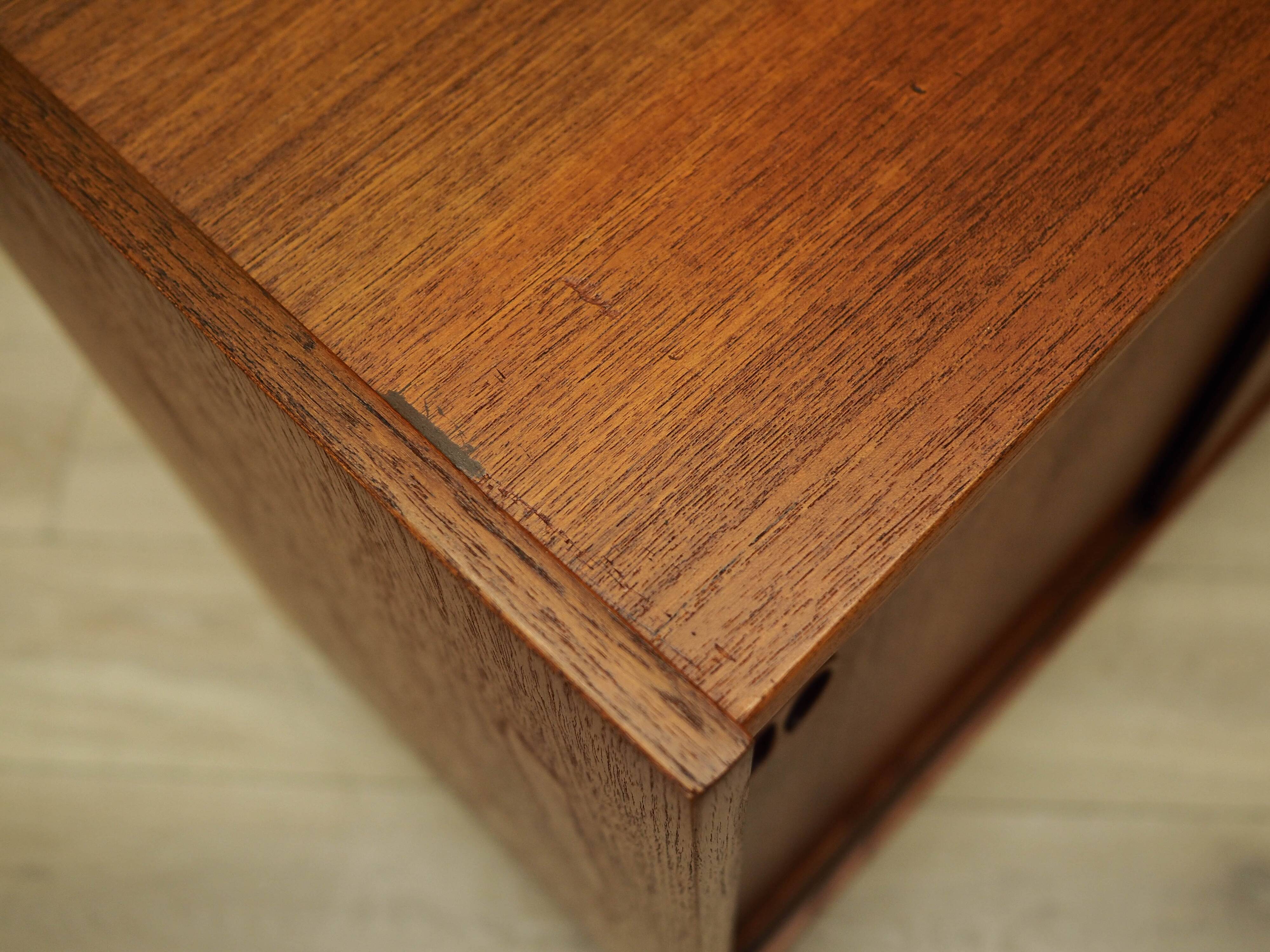 Teak cabinet, Danish design, 1970s, production: Denmark