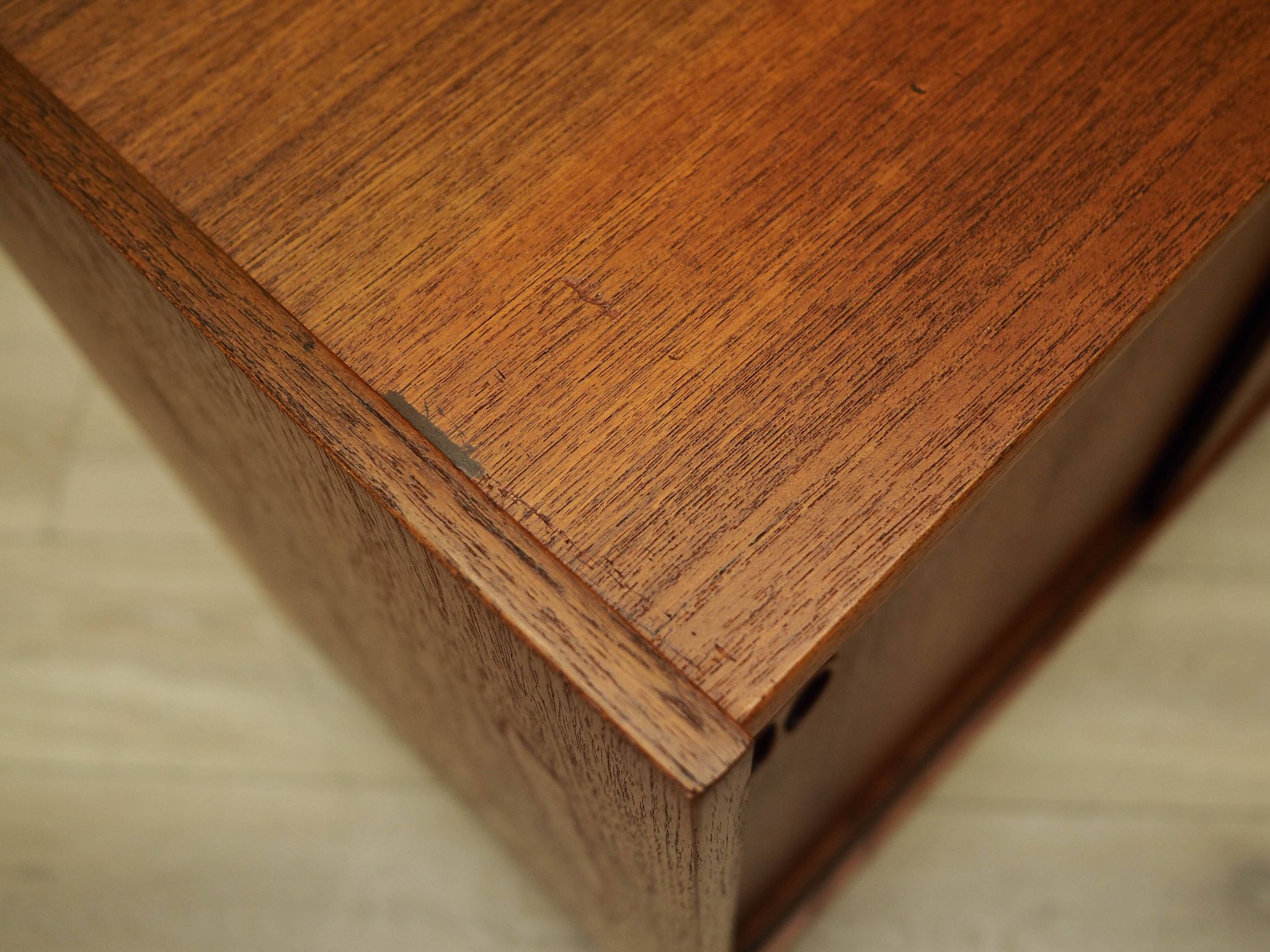 Meuble en teck, design danois, années 1970, fabrication : Danemark