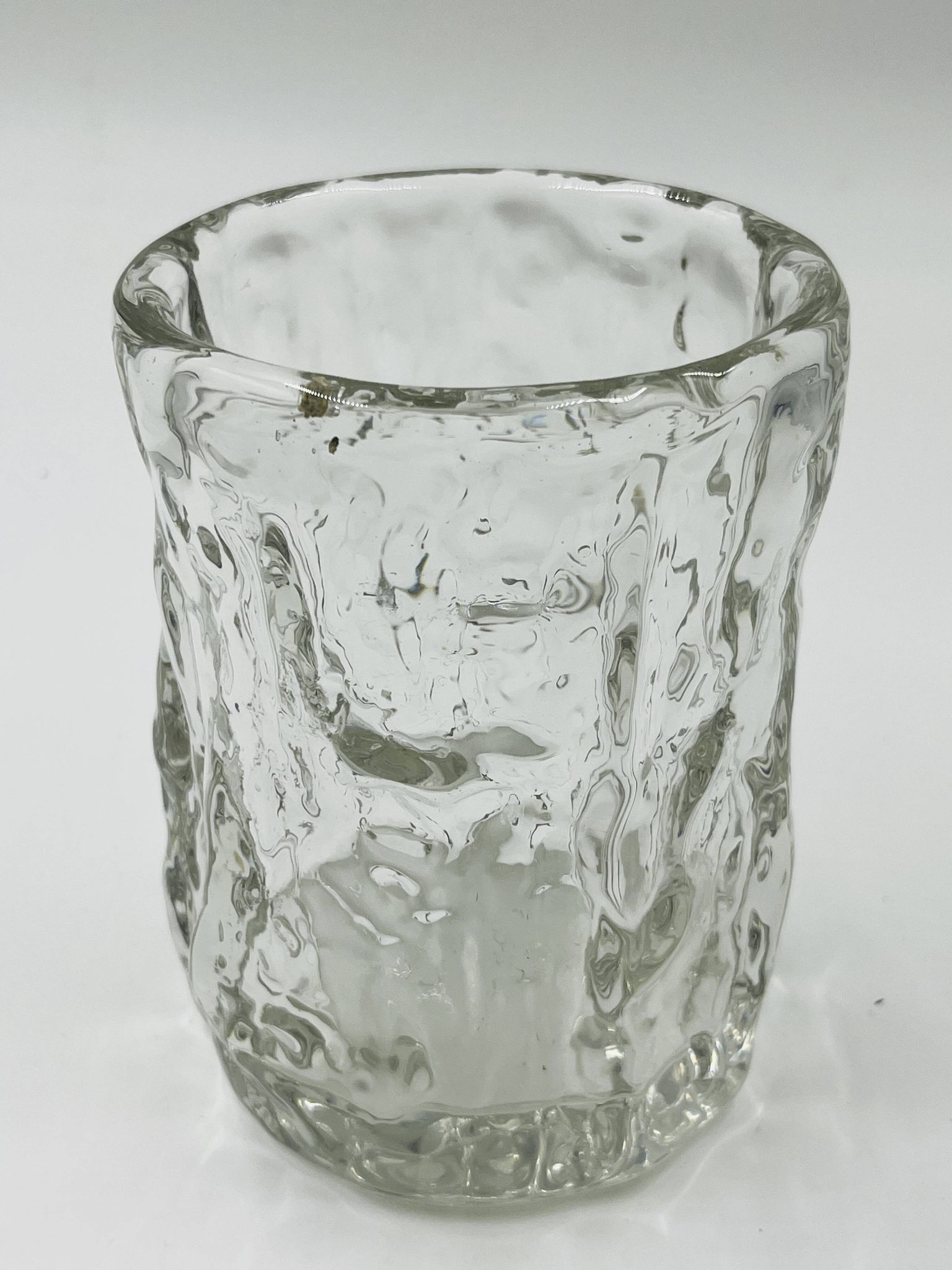 Vase Ice Glass WMF par Erich Schumann