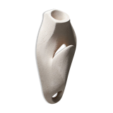 Applique "Coral 1" en grès blanc