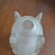 Tulipe art déco verre opalescent de EJC Ezan modèle stalactites
