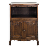 Rustic oak bookcase