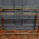 Console Lancel 4 feet 1 tray marbled columns gilded metal