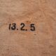 9 sacs en toile de jute potasse d'alsace