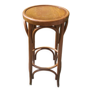Tabouret haut en bois