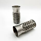 Pair of “compression” vases by jacques moniquet – 1970s