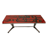 Adri style vintage ceramic coffee table