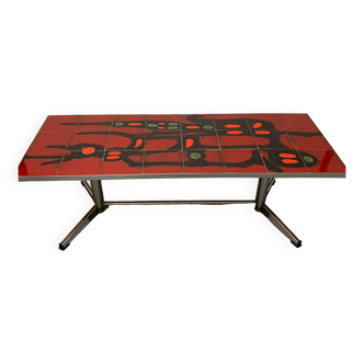 Adri style vintage ceramic coffee table