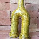 Tamegroute pottery in glazed terracotta