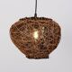 Handcrafted pendant light, Ghana 25 cm Rustic Lighting