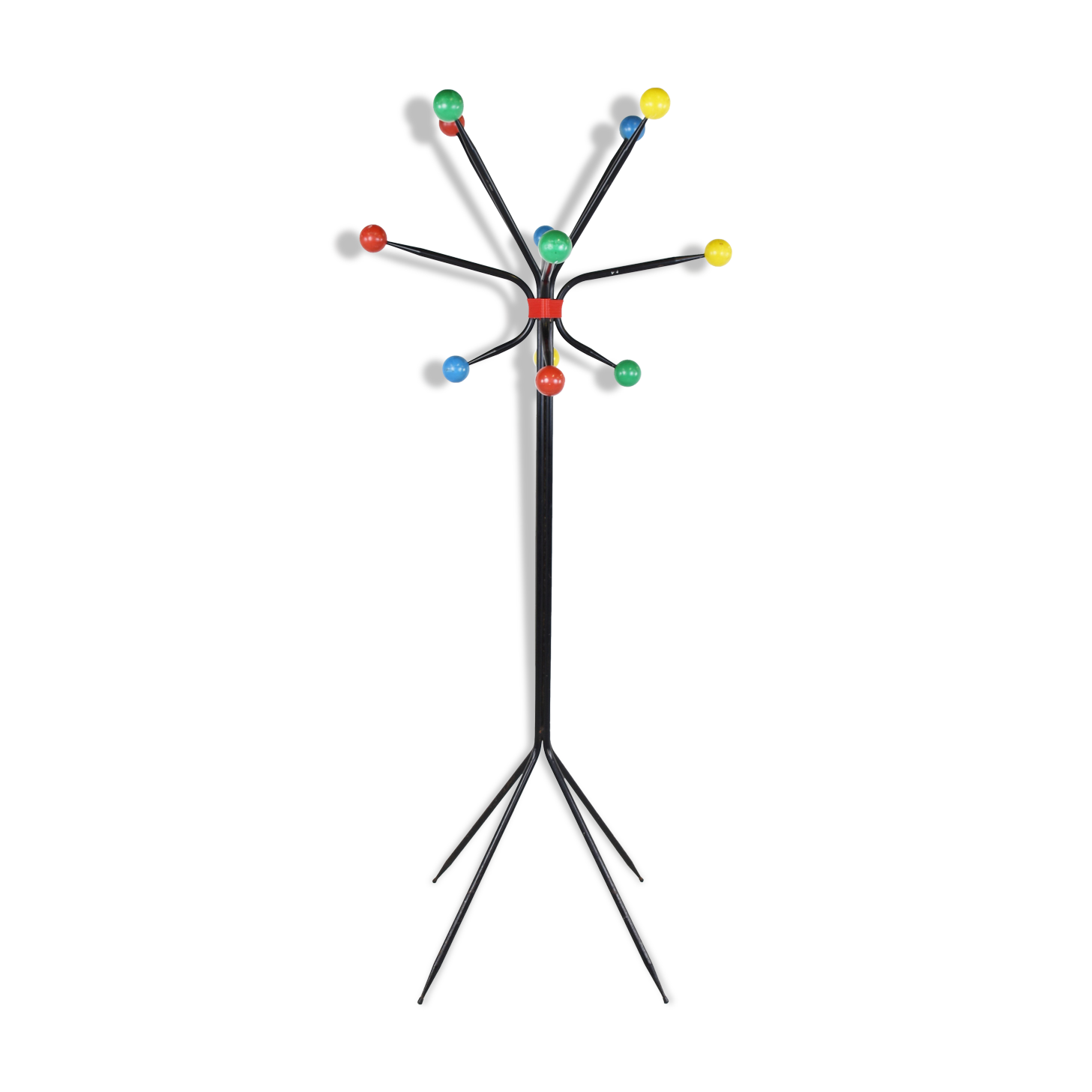 Mid century atomic coat stand, 1950s