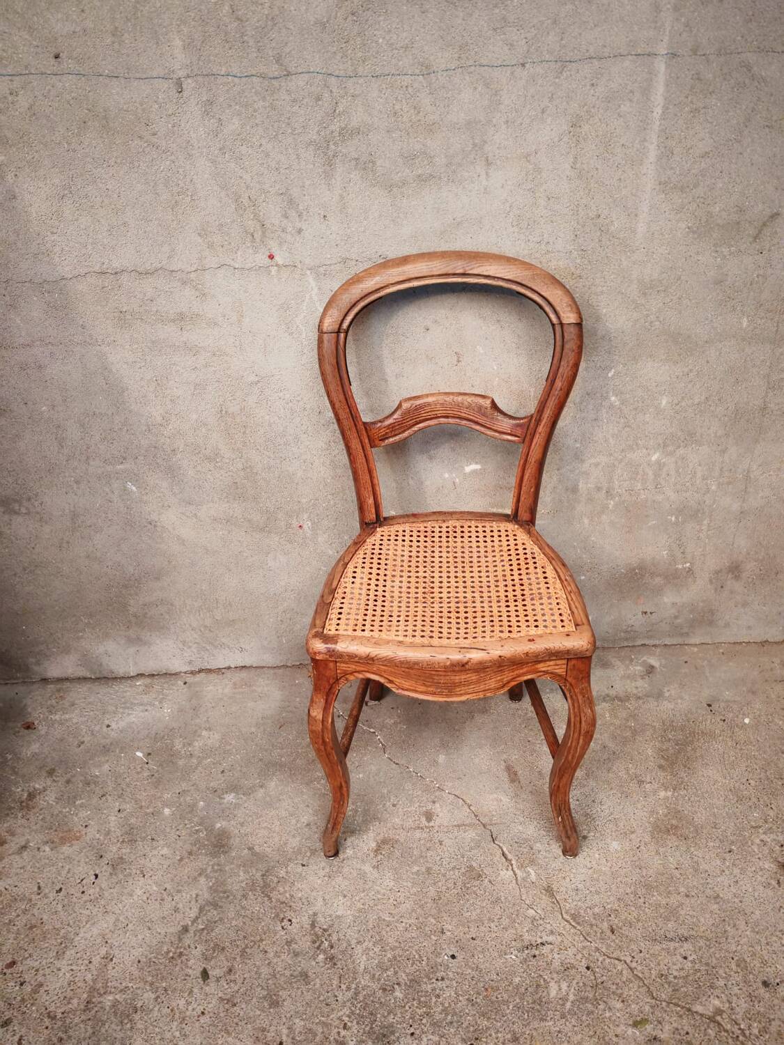 Napoleon III caned chair