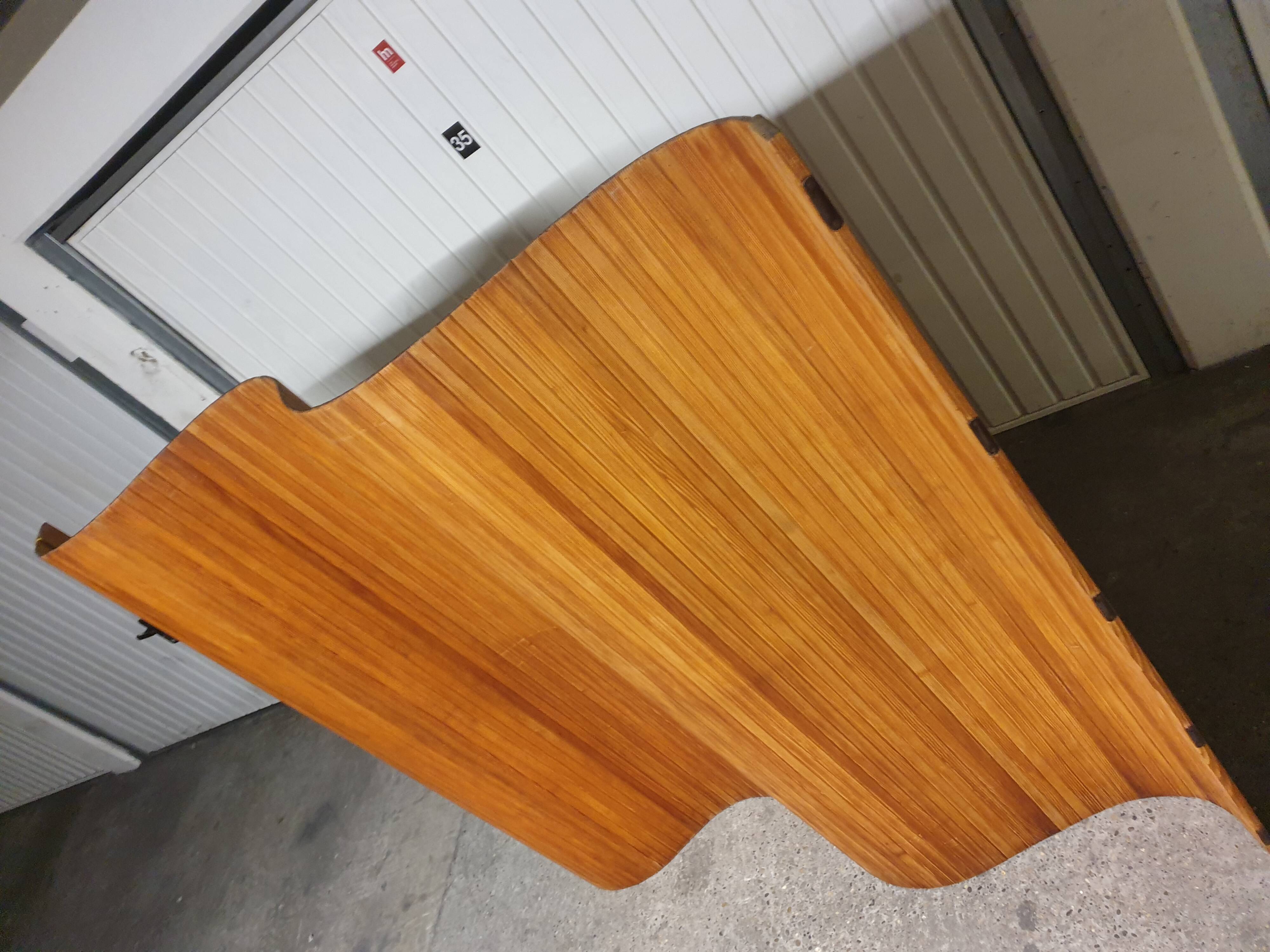 Art-deco boat screen Pitchpin 1940