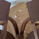 Pair of bridge armchairs