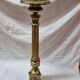 Church candlestick, lion's feet, nineteenth century