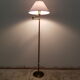 Vintage brass reading light