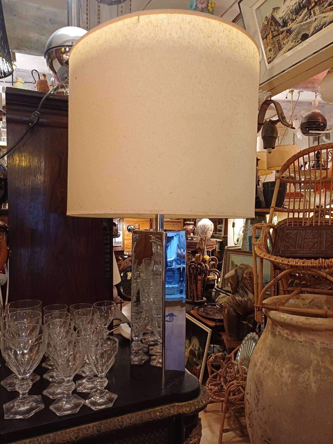 Grande Lampe de Salon, Goffredo Reggiani 1970