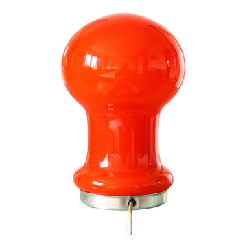 Opal glass desk lamp by Ivan Jakes, Czechoslovakia