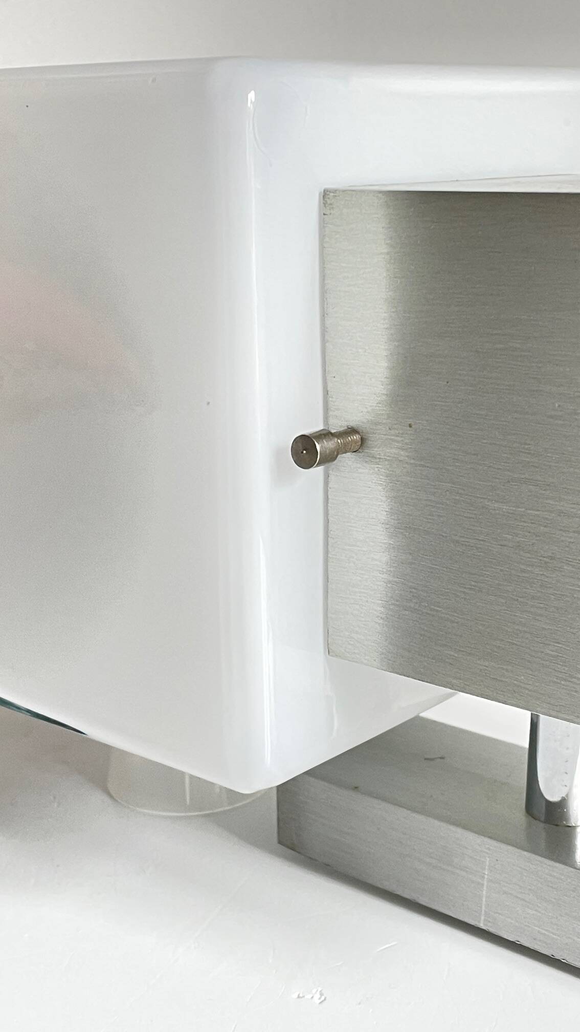 Space age style mazzega wall light