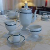 Atlantide café service - Limoges porcelain JL Coquet