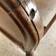 Old wooden bed nineteenth century rocaille style sign camus clermont ferrand