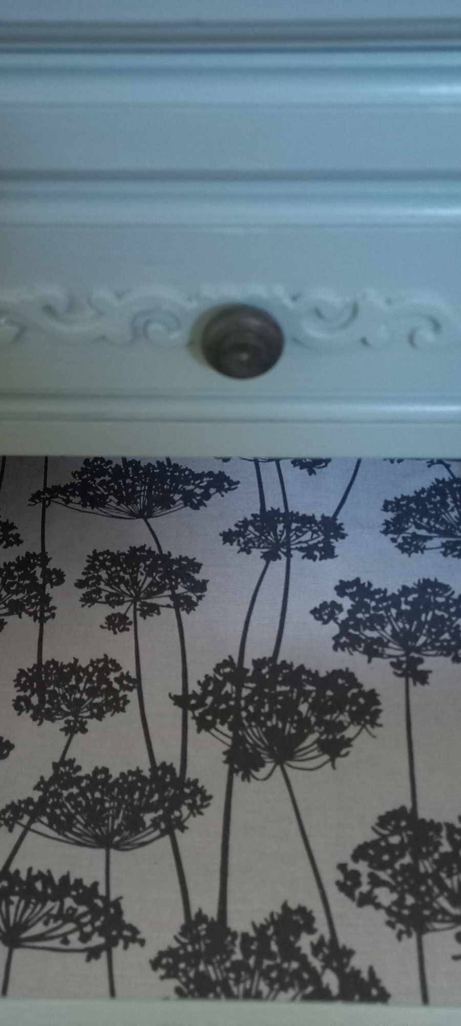 Vintage weekly chest of drawers