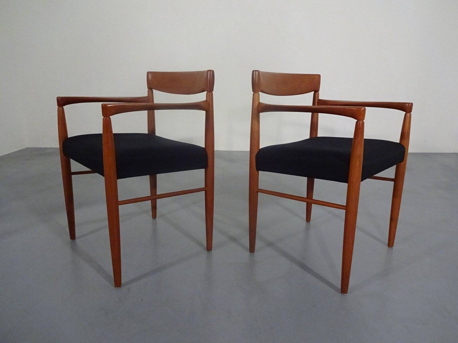 Danish Teak Dining Chairs by H. W. Klein for Bramin, 1960s, Set of 6