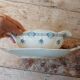 Sauceboat ironstone 1900 - Sarreguemines earthenware Adria series