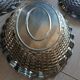 4 metal bread baskets