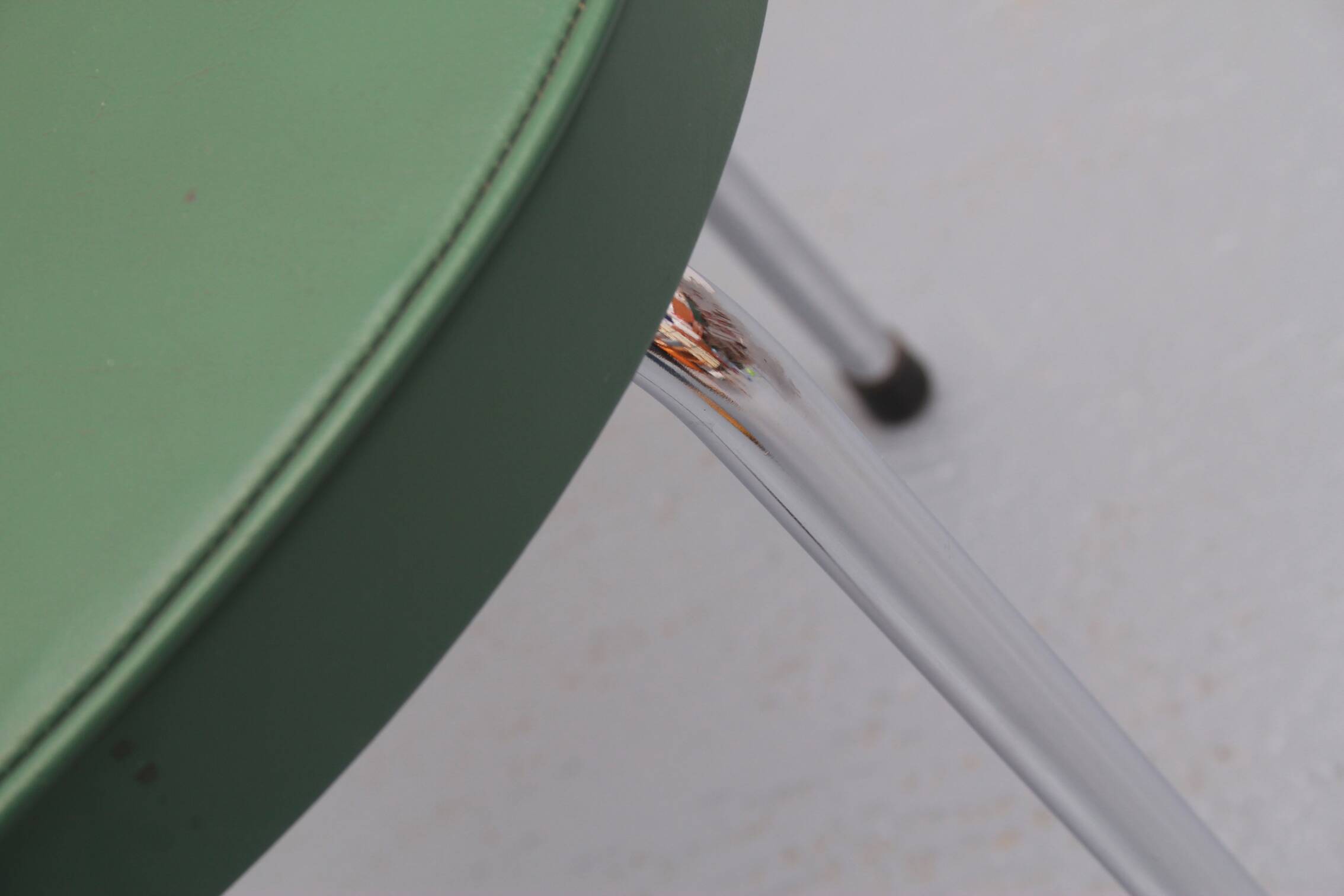 1950s stool green from Thonet